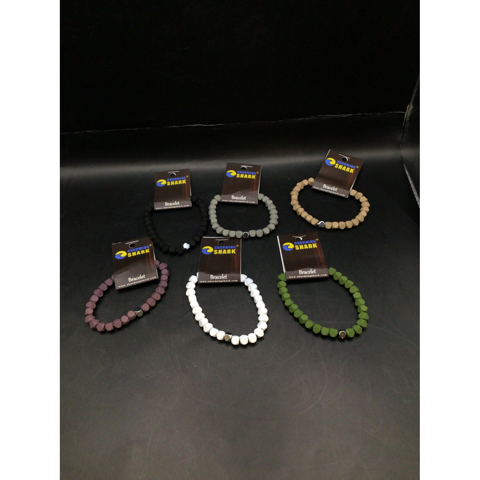 Coated Hematite 6mm Bracelet 2412