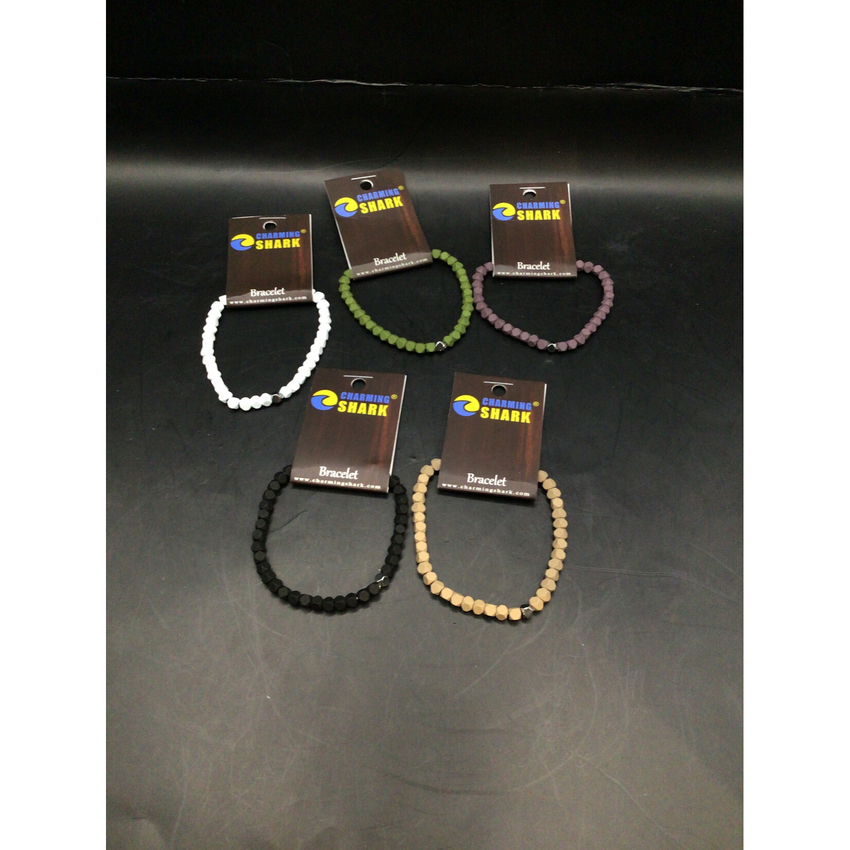 Coated Hematite 4mm Bracelet 2411