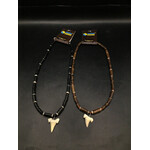 Wood Heshi Shark Tooth Necklace 2149