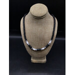 Blk Cocoa Bead Necklace 1991