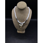 White Shark Tooth Necklace 645