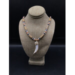 Cowrie Claw Necklace 487