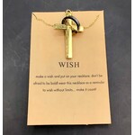 Cross Necklace Wish