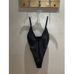 Black French Cut Swimsuit