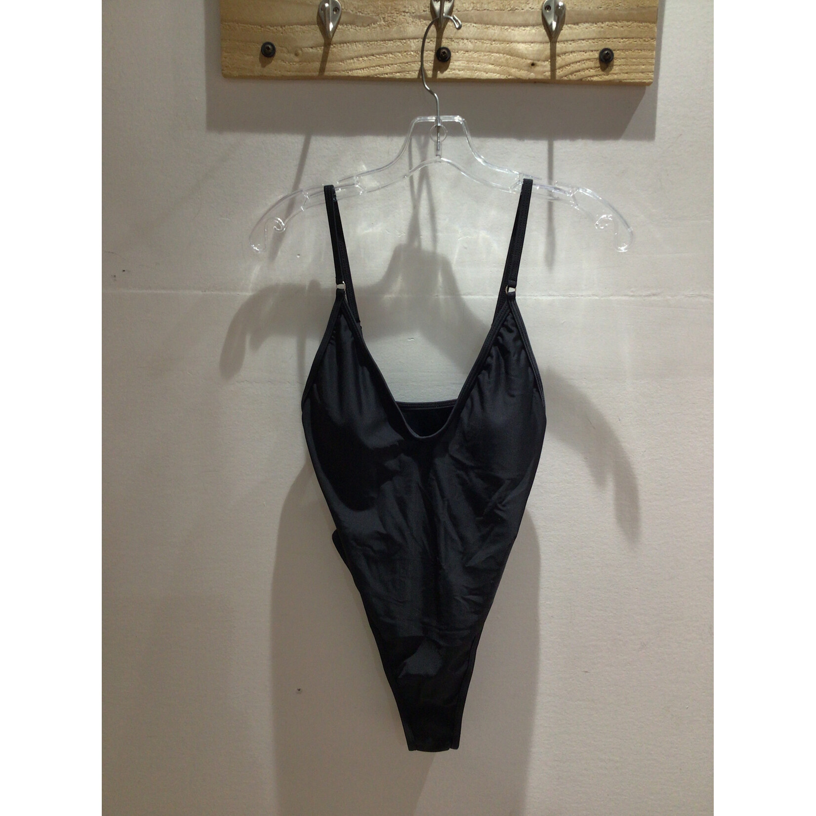 Black French Cut Swimsuit
