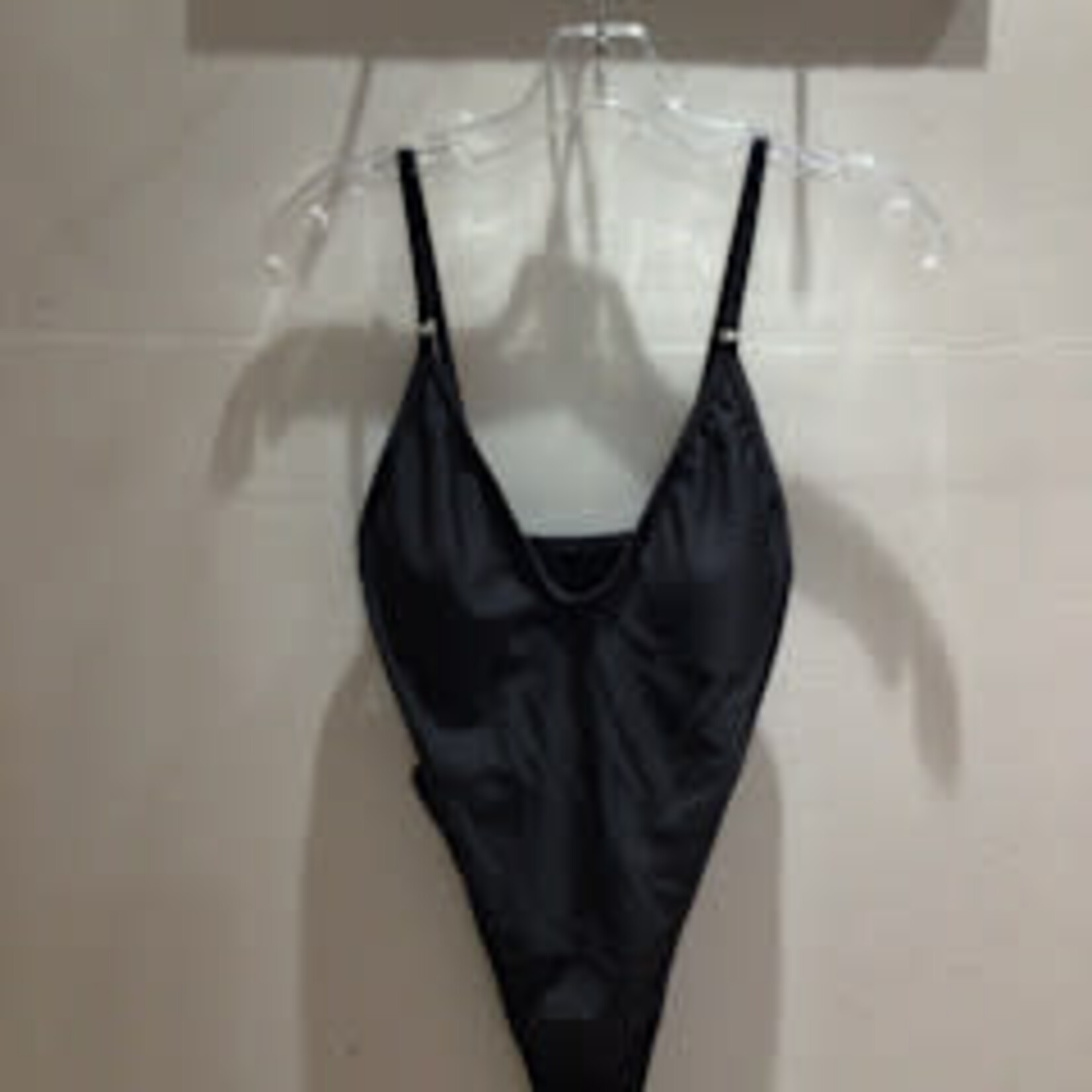Black French Cut Swimsuit