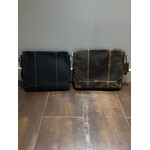 Crossbody Messenger Bag Tan ZP02