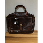 Viceroy Laptop Bag in Hunter Leather CC-10