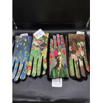 Women's Flower Painting Touch Screen Gloves