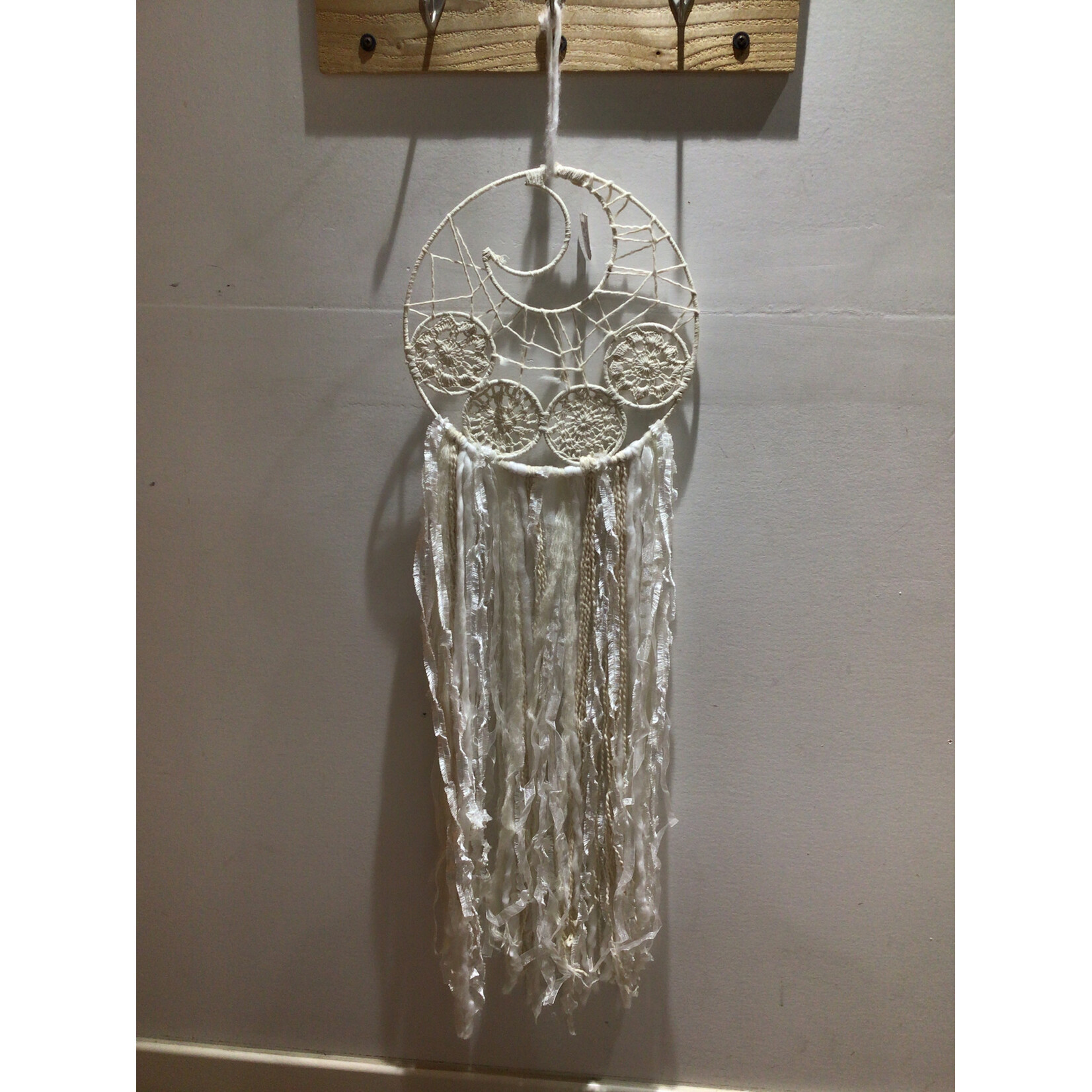 Moon Crochet Dreamcatcher