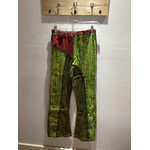 Cotton Patchworks Pant O/S Asst. Color 1568