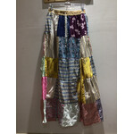 Cotton Patchwork Maxi Skirt 1493