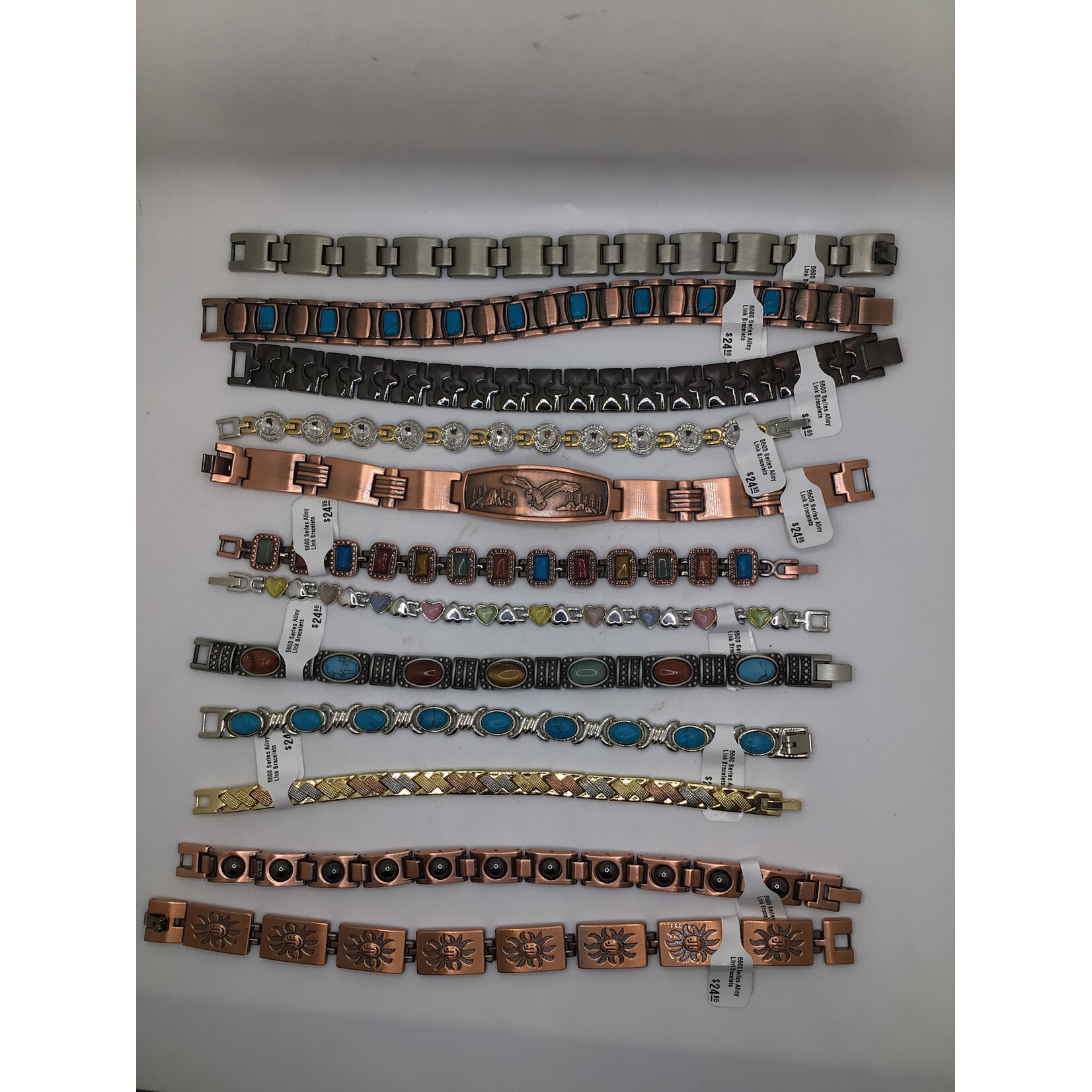 5500 Series Alloy Link Bracelets