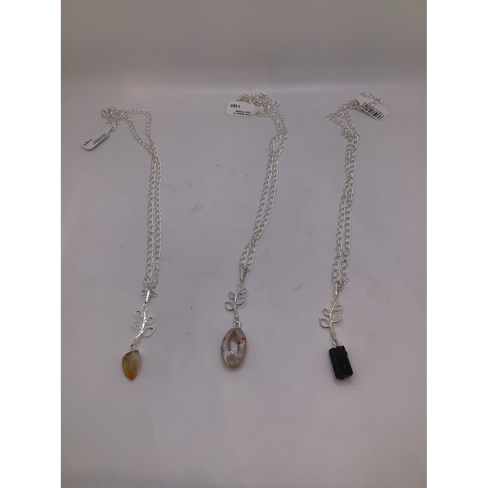 Leaf Shaped w/ Point Pendant