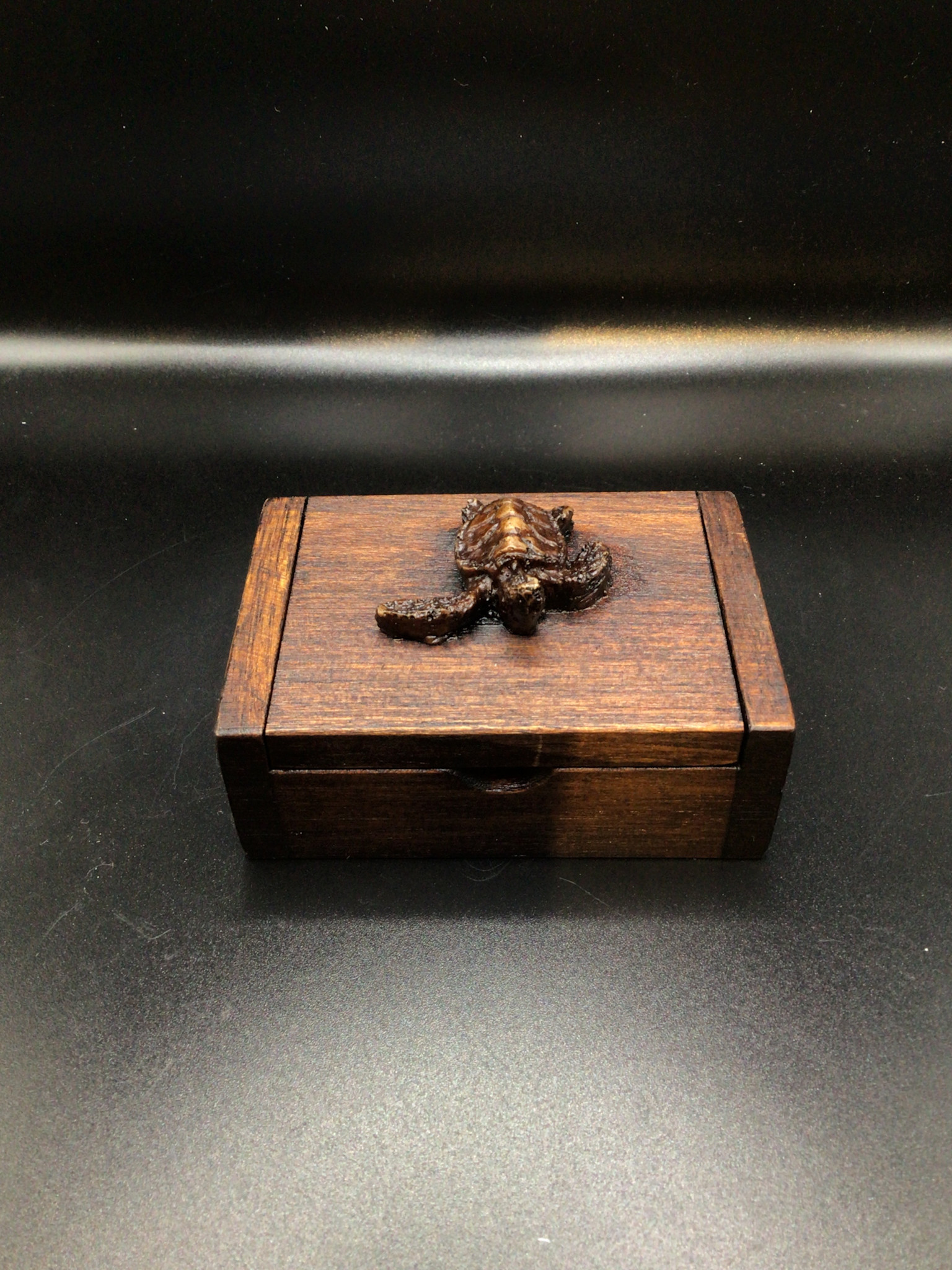 Wooden Box-Turtle - It's About Rocks
