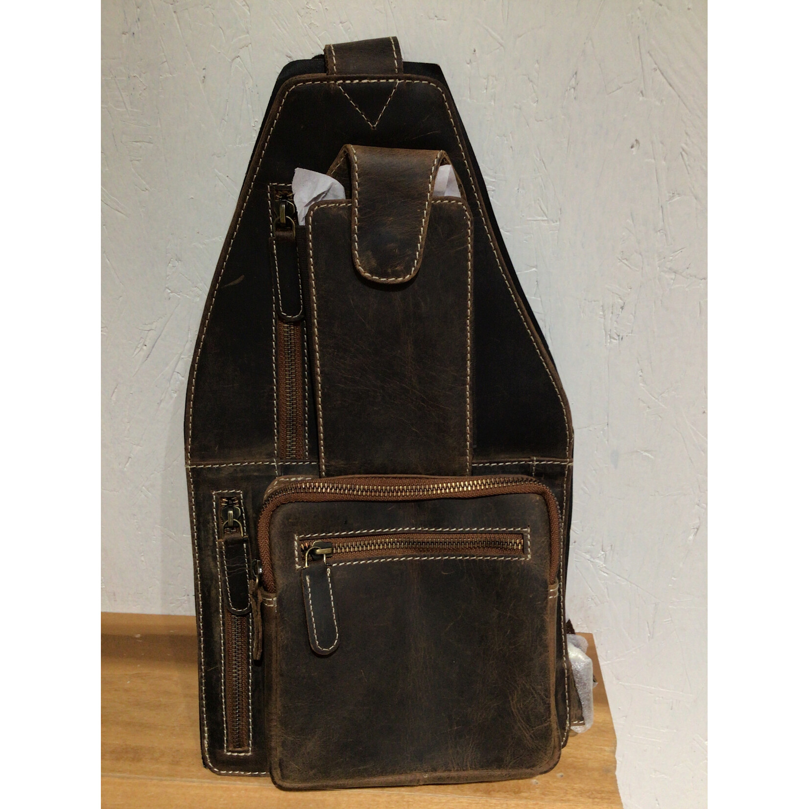 Back Pack Sling Tan-VL 154