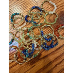 Asssorted Gemstone bead rings