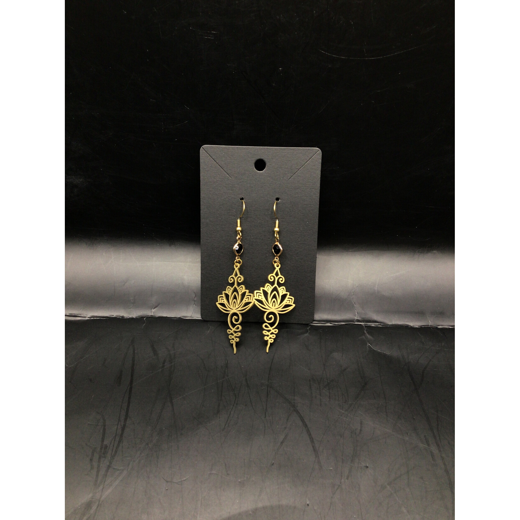 Lotus Flower Earrings