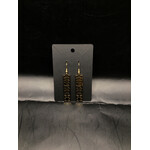 Gold Hieroglyphic Earrings