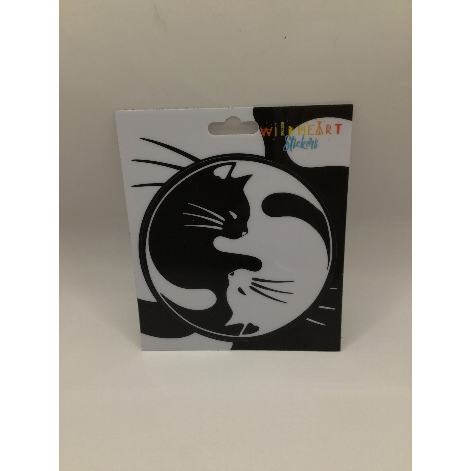 Yin Yang Cat Sticker