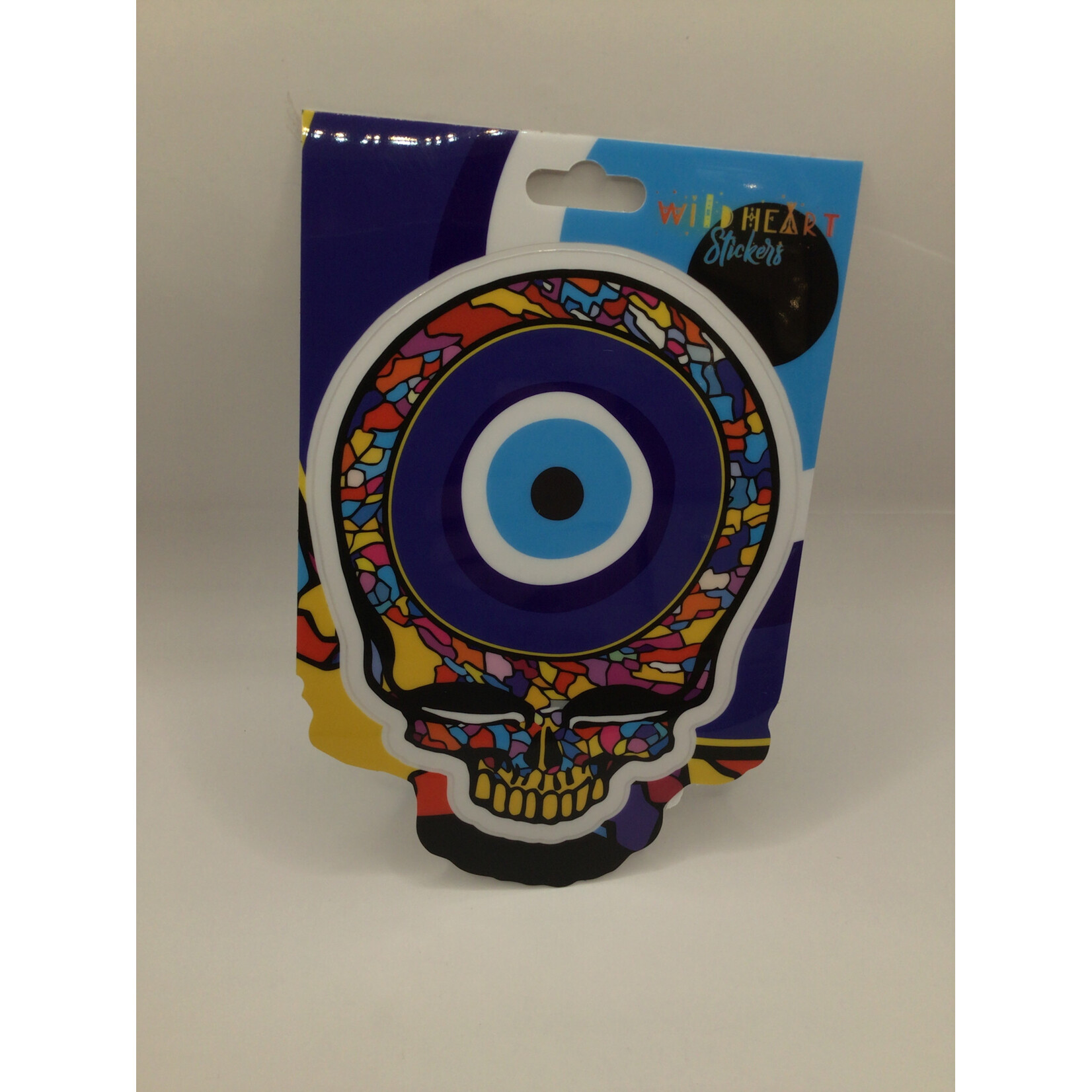 Evil Eye Skull Sticker ST176