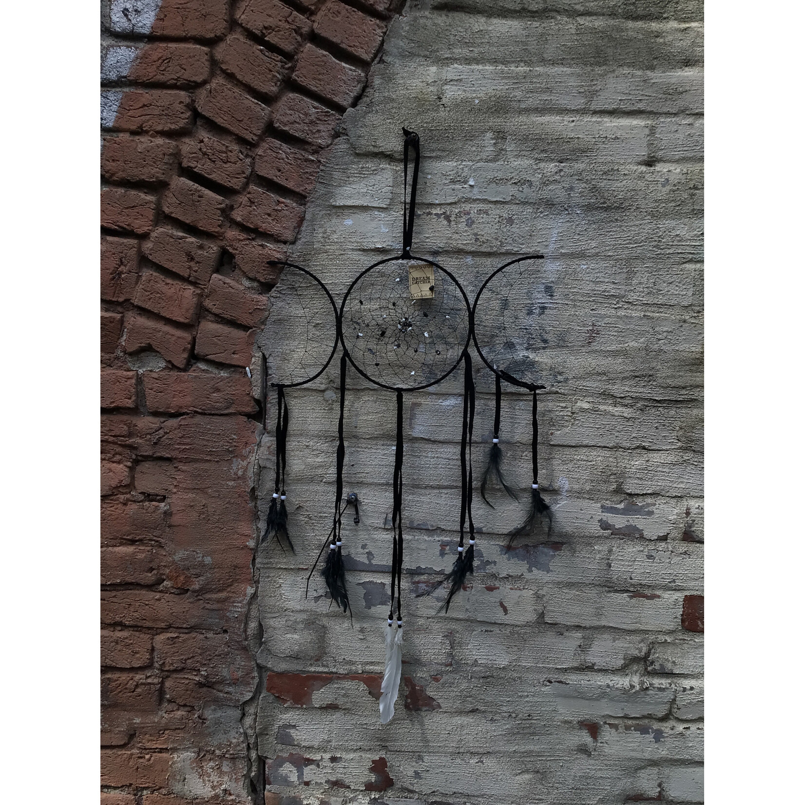 Triple Moon Dreamcatcher Black 64197