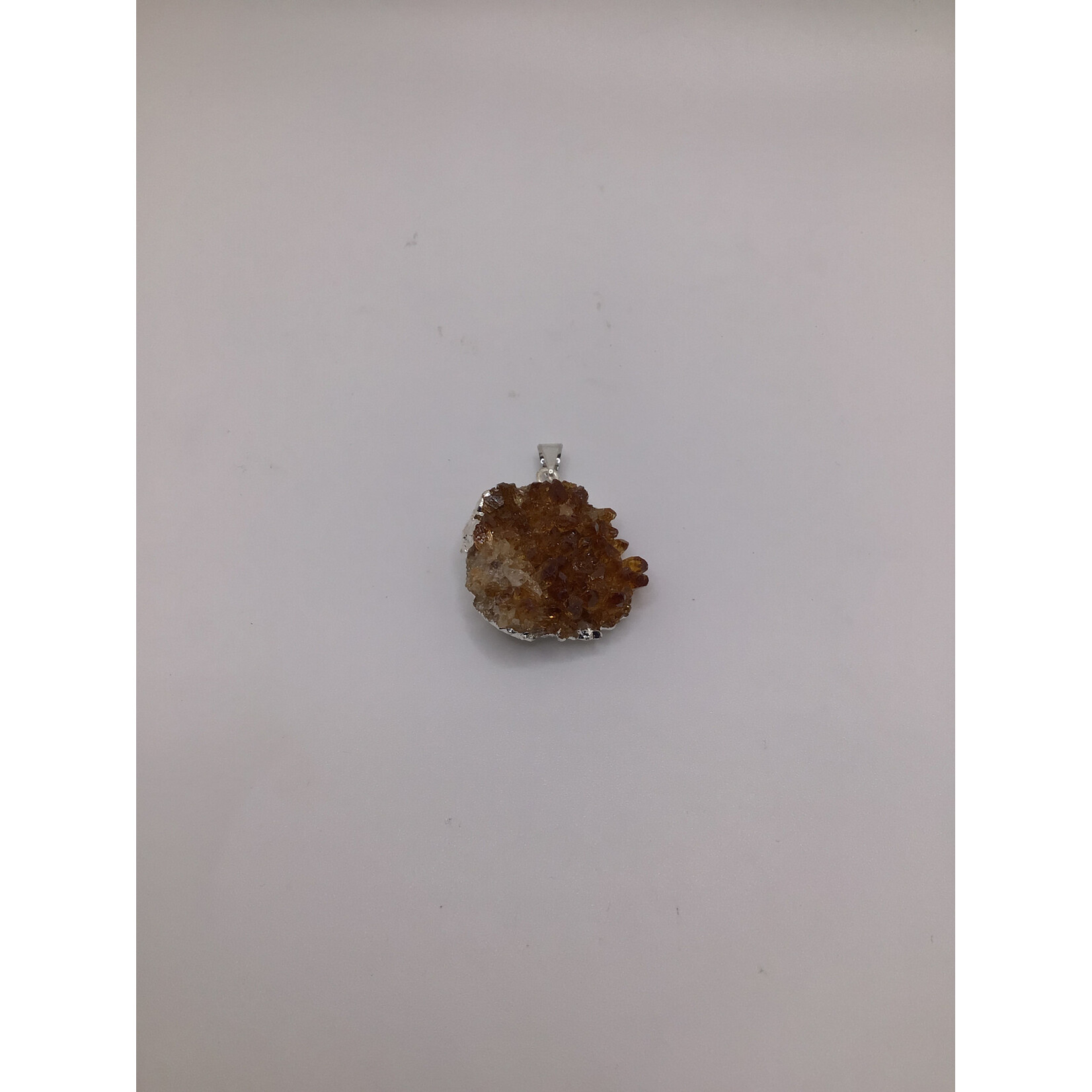 Citrine Druze Pendant