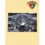 Moon with Mountain Tapestry