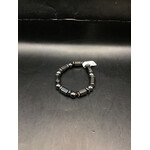 W.W. Fancy Hematite Bracelet 6.5" JHBL-226