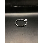 W.W. Fancy Hematite Bracelet 6.5" JHBL-230