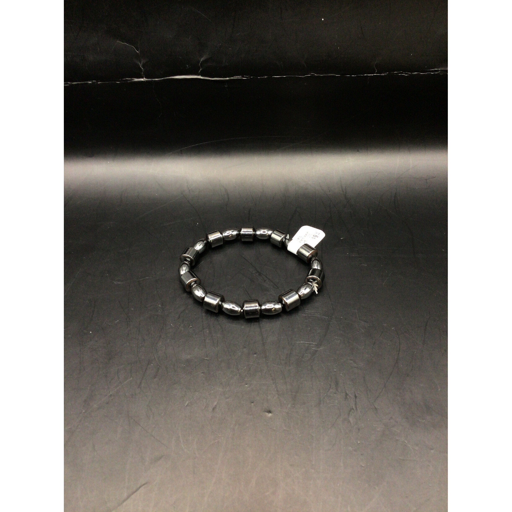W.W. Fancy Hematite Bracelet 6.5" JHBL-230