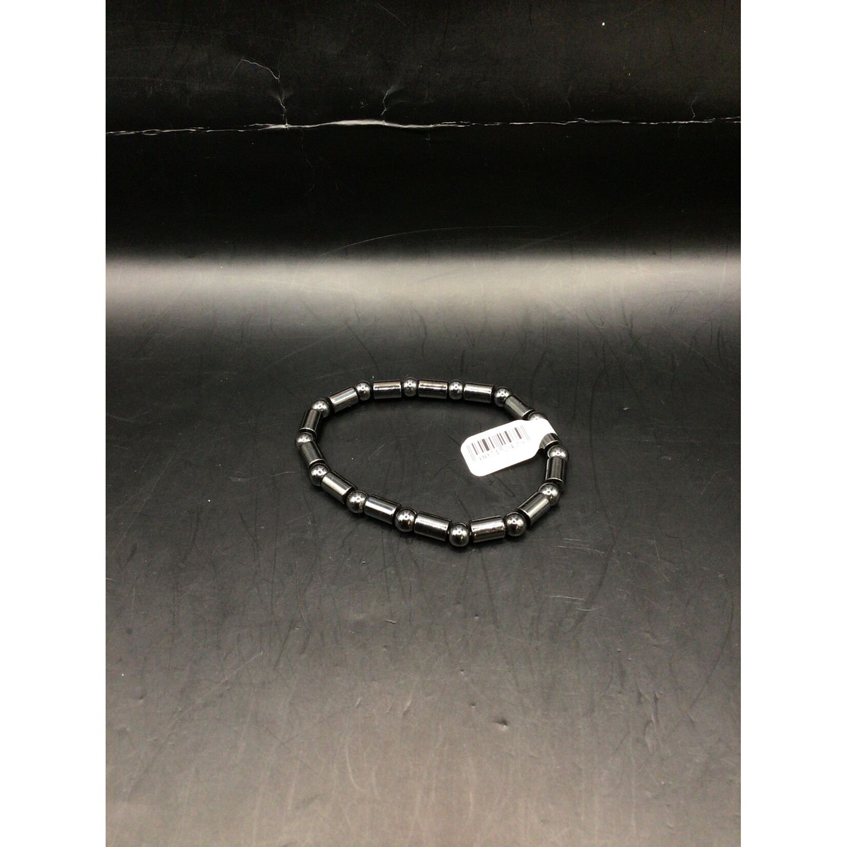 W.W. Fancy Hematite Bracelet  7.5" JHBL-239