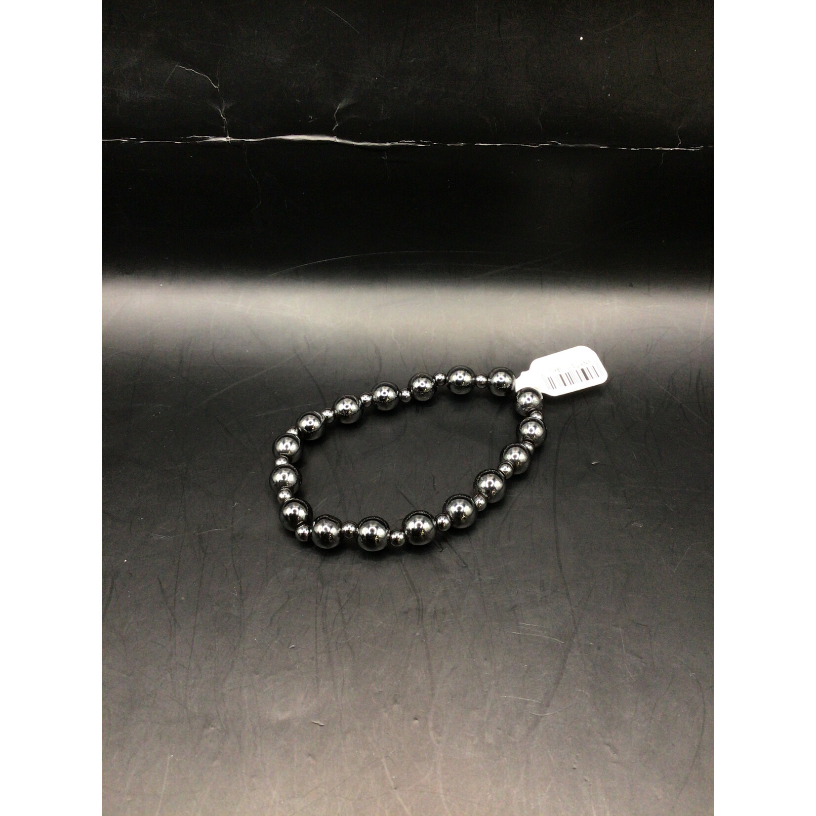 W.W. Fancy Hematite Bracelet 7.5" JHBL-241