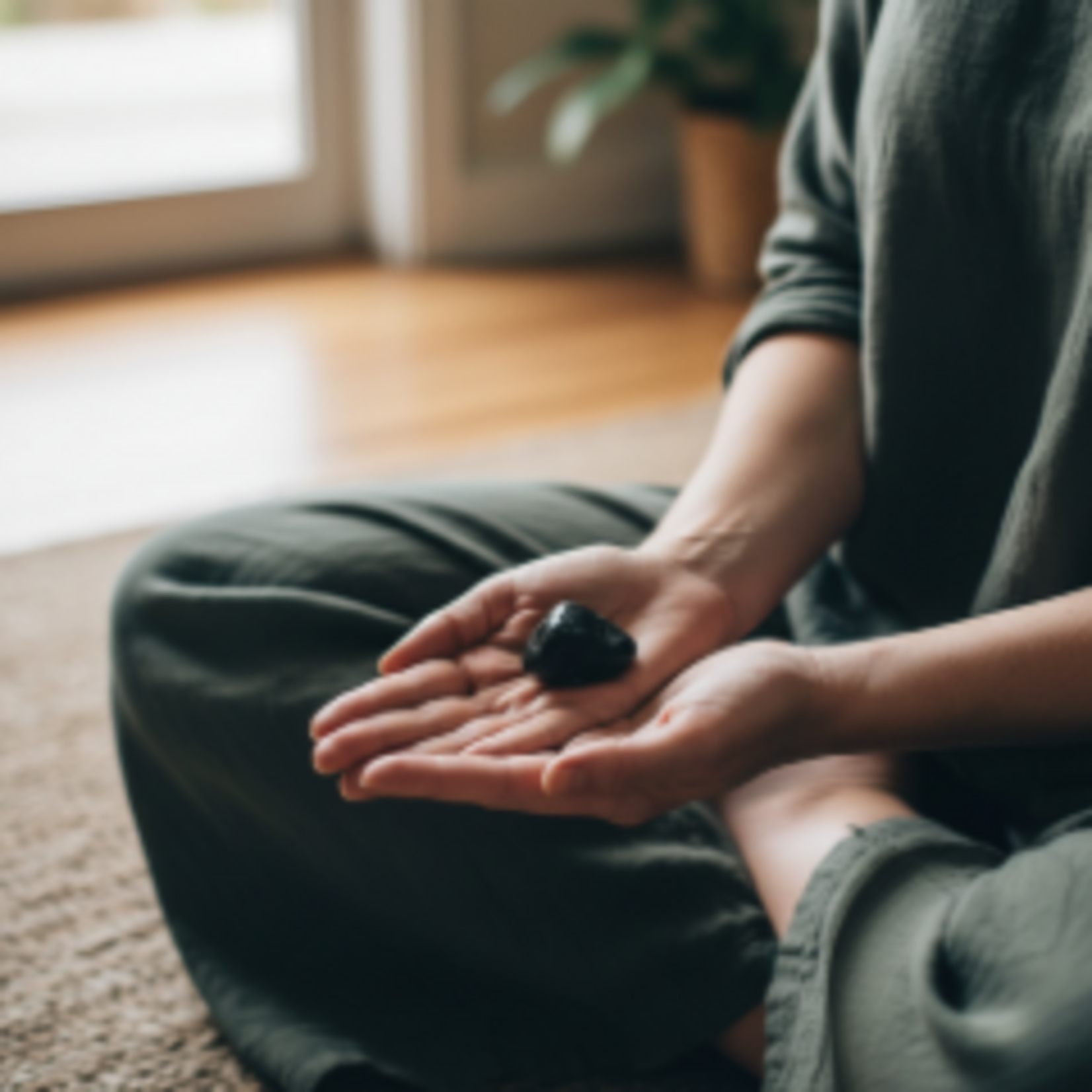 CP Tumbled Black Tourmaline