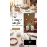 Sir Charles Sterling Silver Druze Earrings