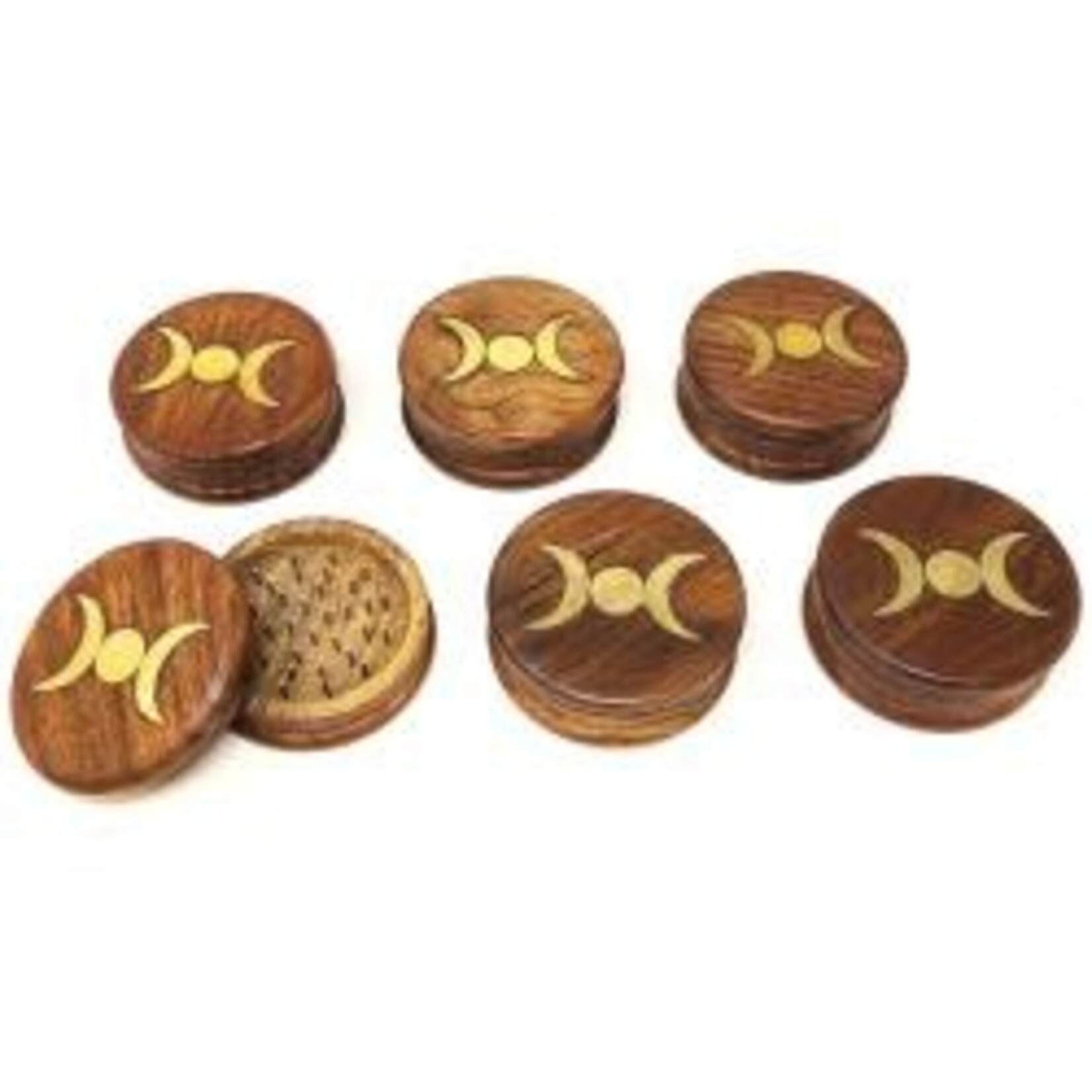 Triple Moon 3" Herb Grinder