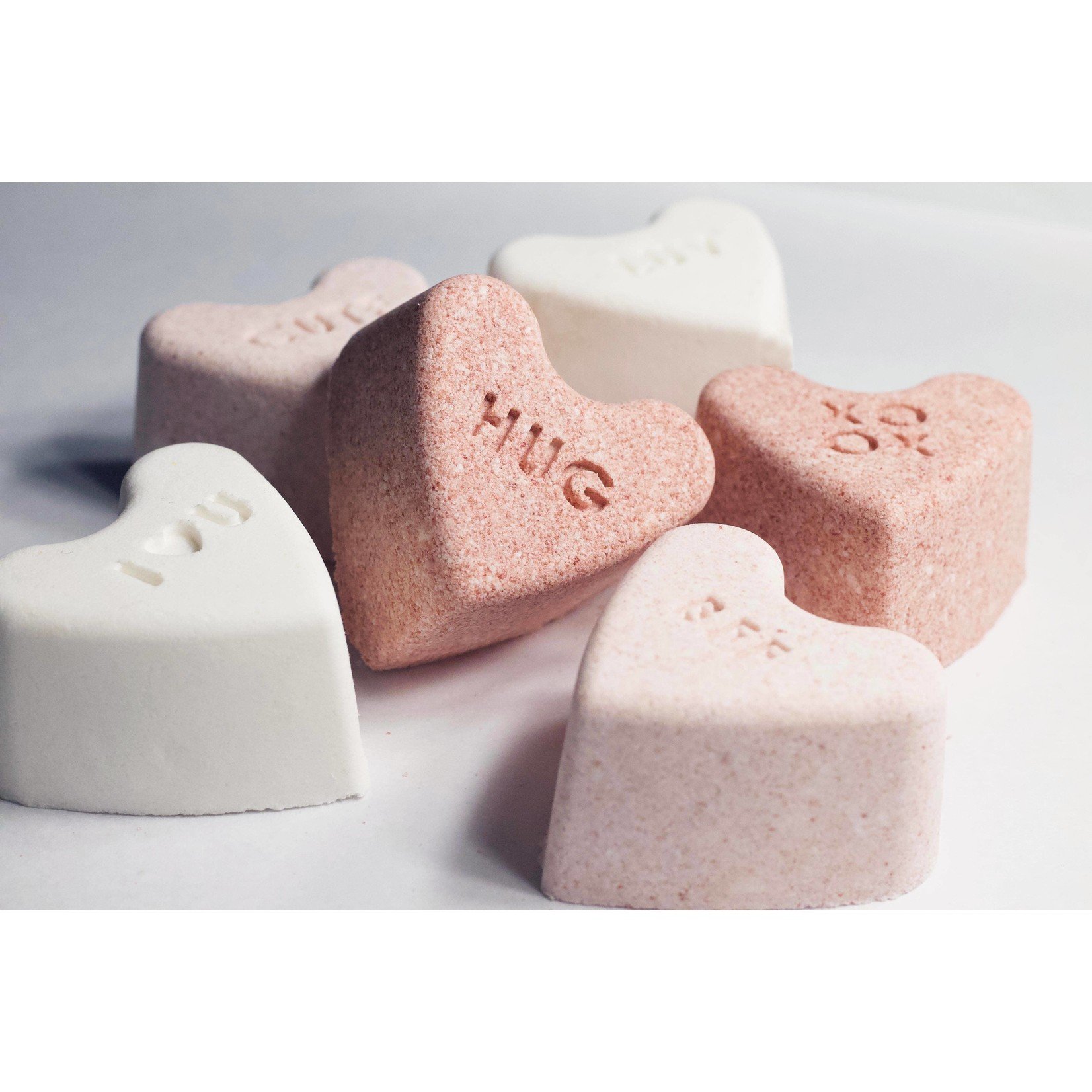 Rock Creek Soaps Heart Bath Bombs