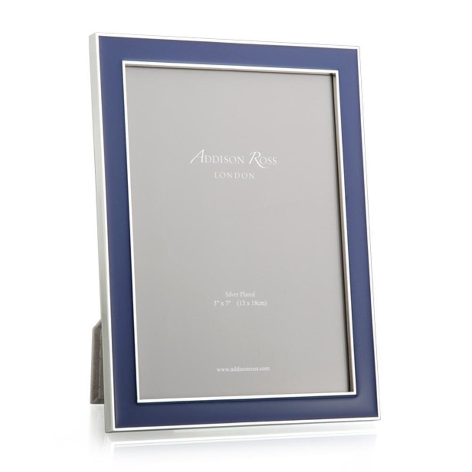 Addison Ross Colored Enamel & Silver Photo Frame