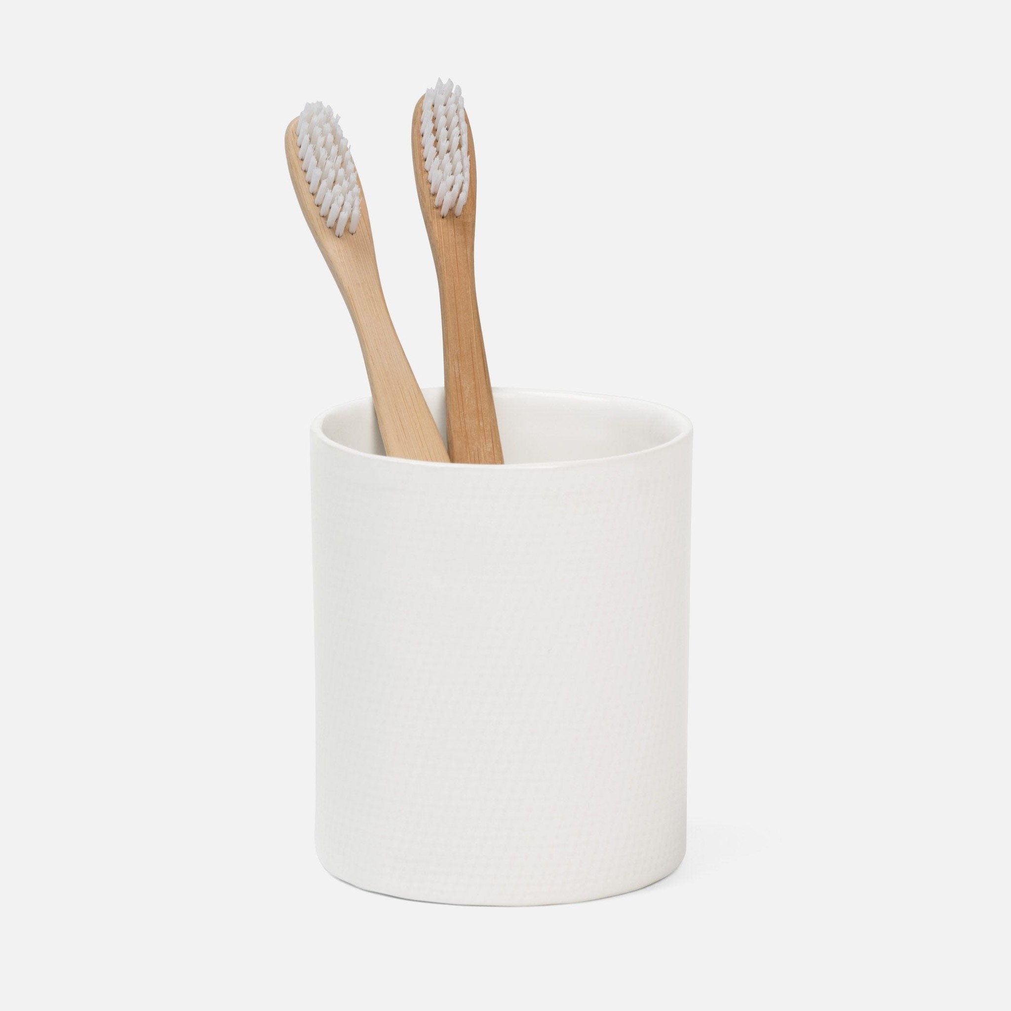 Cordoba White Ceramic Bathroom Set Molly Singer Home