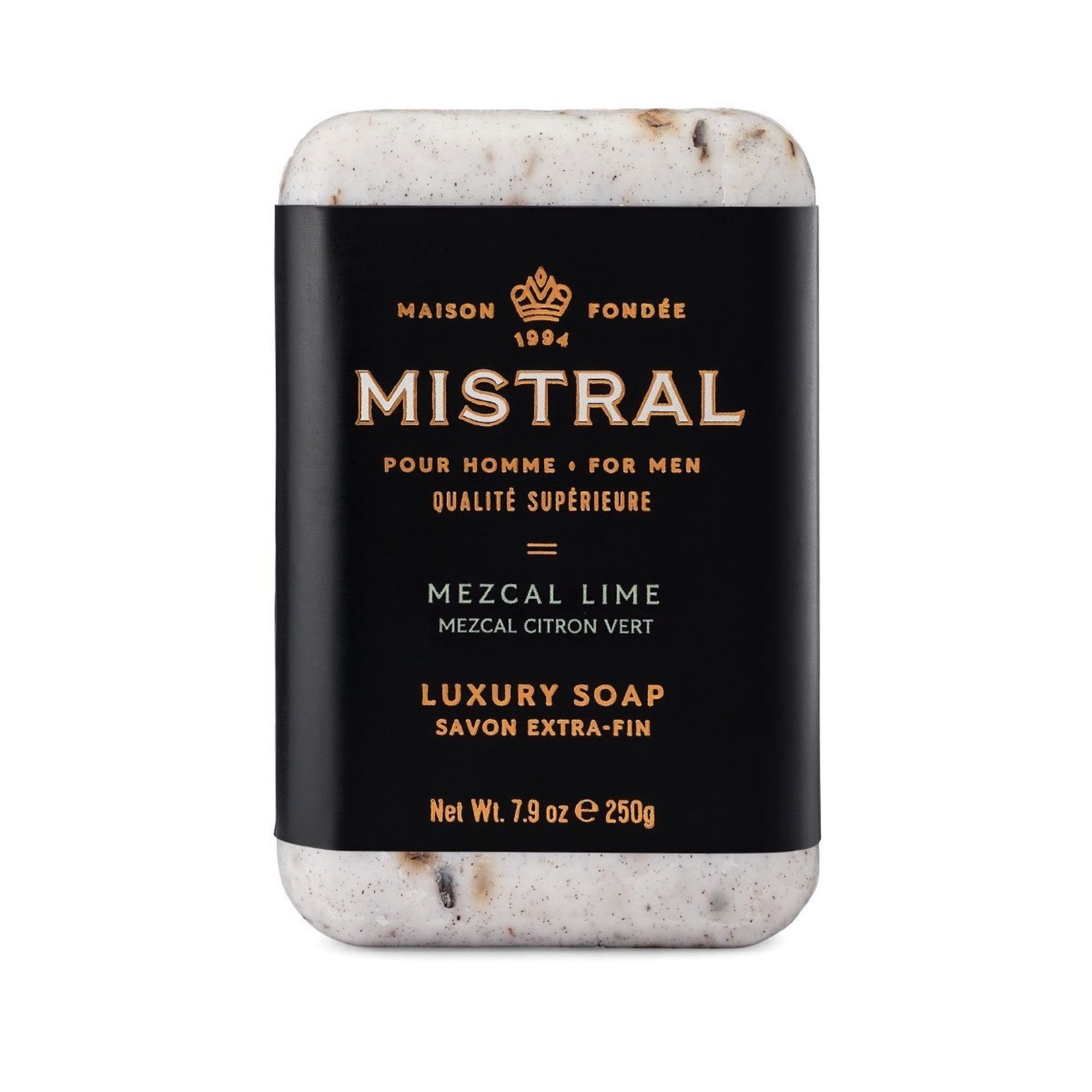 Mistral Men's Bar Soap Gift Box - Woods & Spirits (Set of 4)