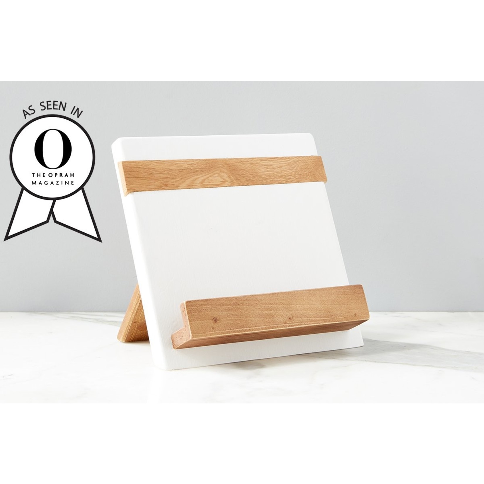 etu HOME Cookbook/iPad Holder in White