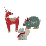 Accent Decor Wood Holiday Figurines