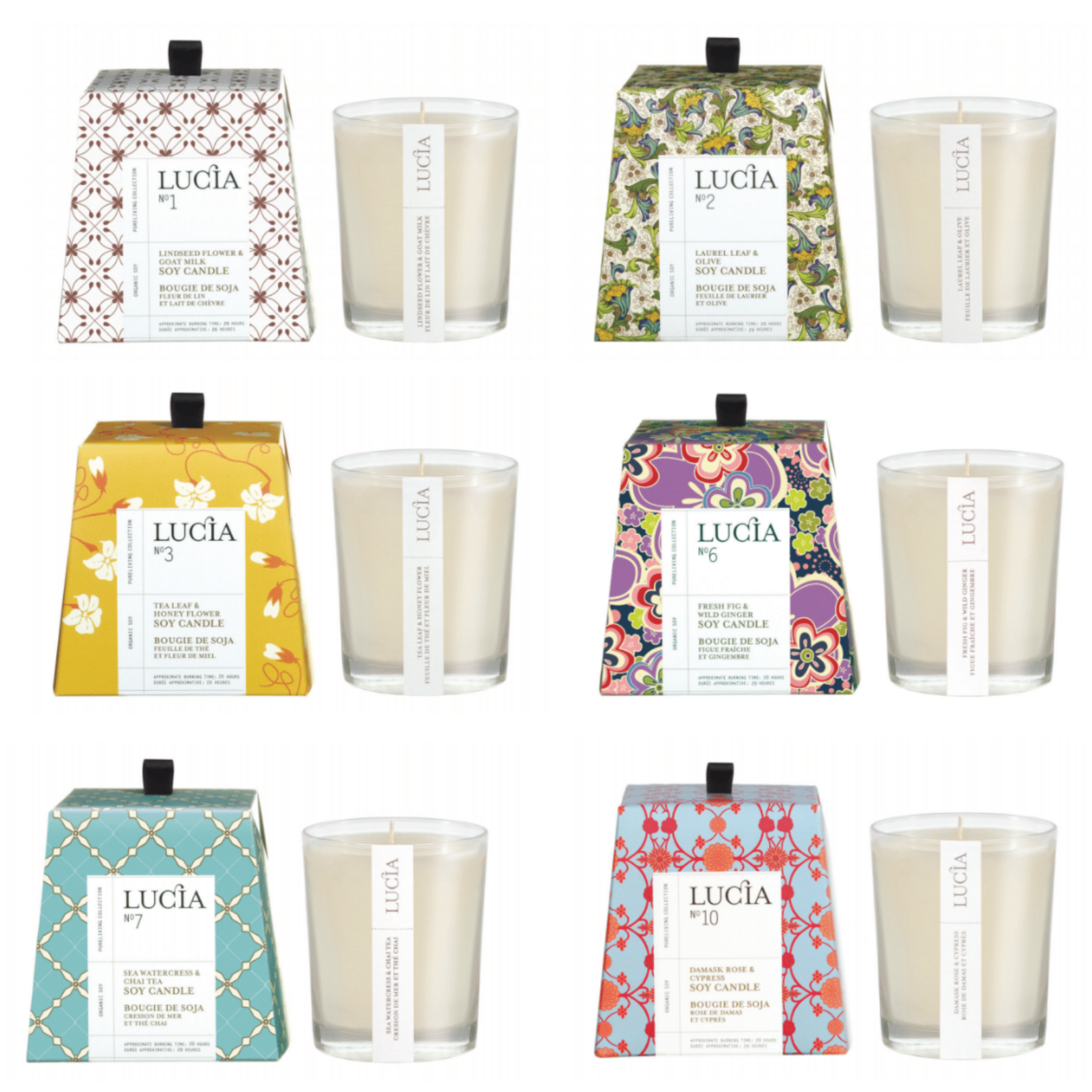 Lucia Lucia Scented Votive Candles