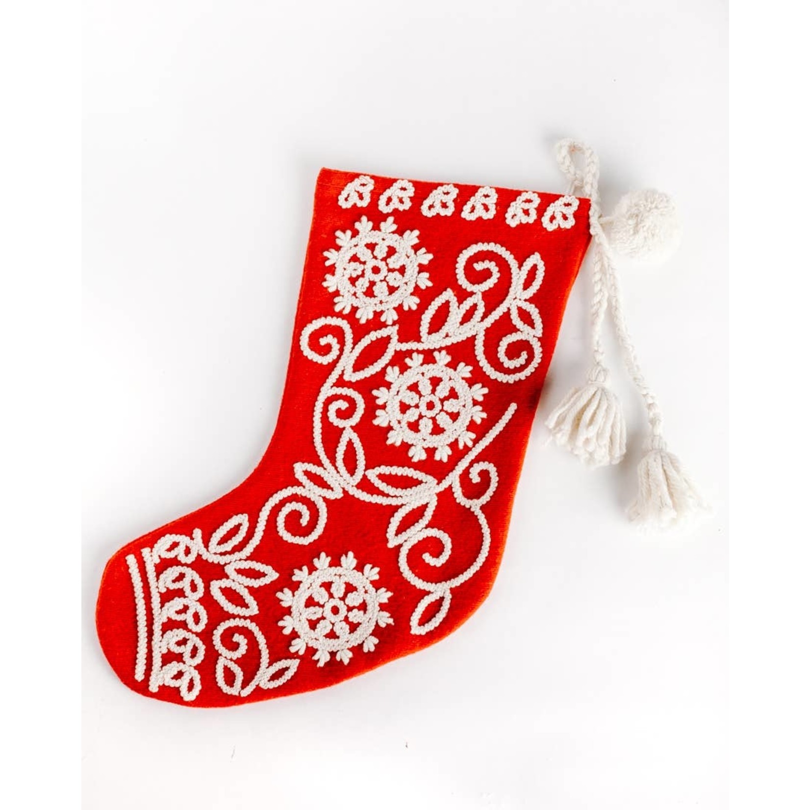 Creative Women Embroidered Wool Stockings