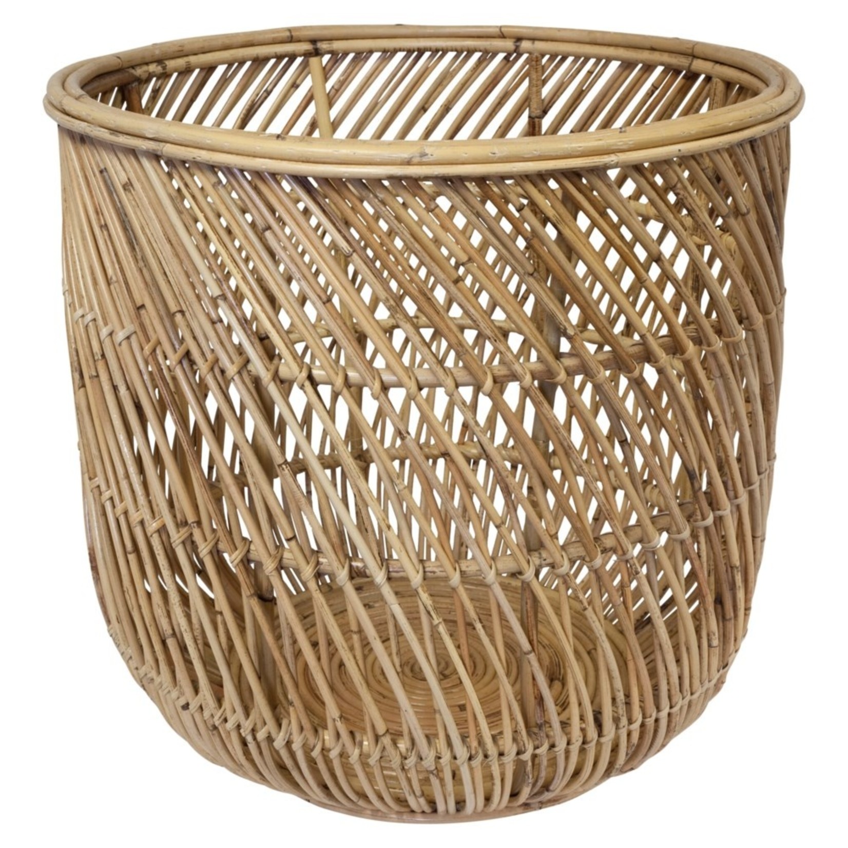 Swirl Rattan Baskets Molly Singer Home