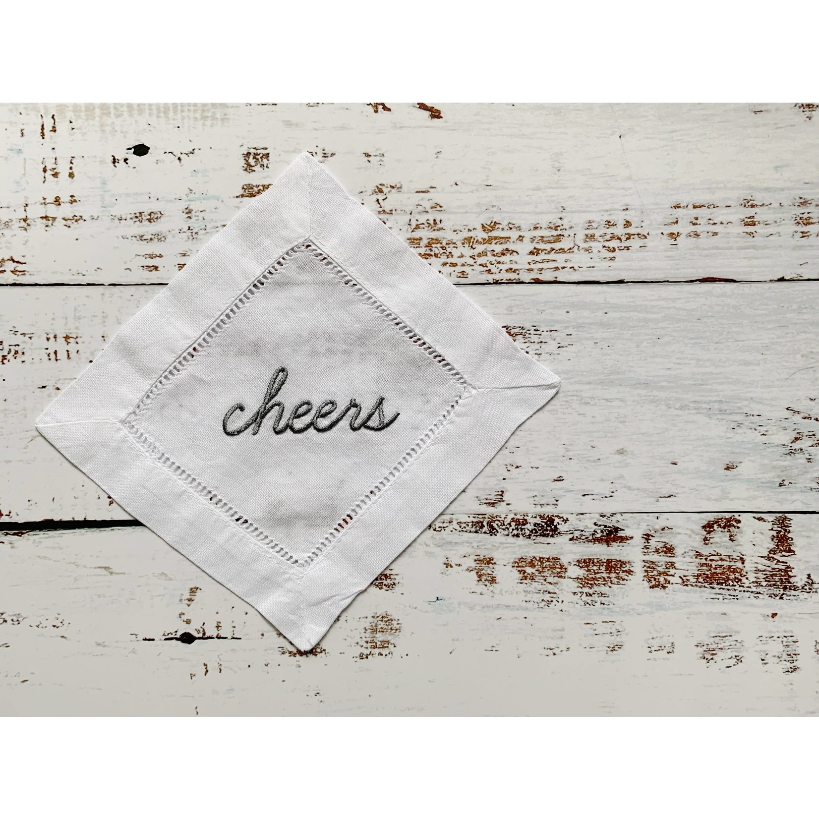 Dot and Army Cheers! Cocktail Napkins (Set of 4)
