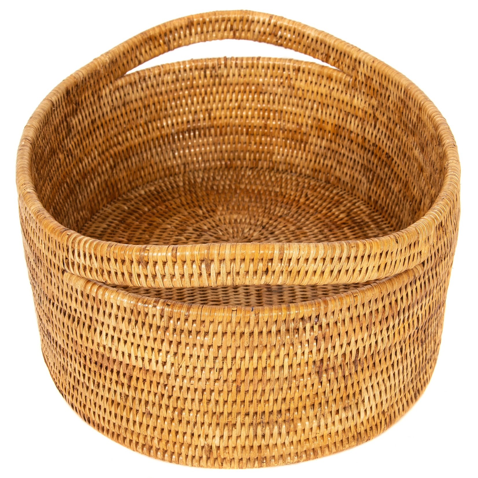 Artifacts Trading Company Rattan Oval Basket