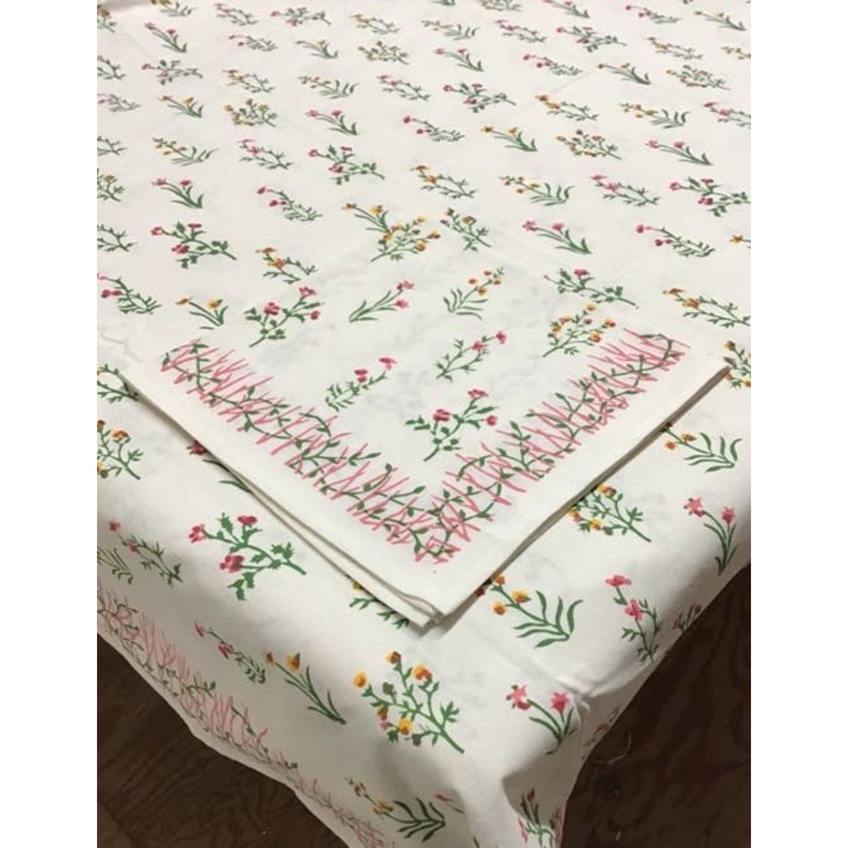 Natural Habitat Botanical Hand-Blocked Linens