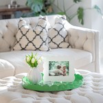 Addison Ross Scalloped Lacquer Round Trays