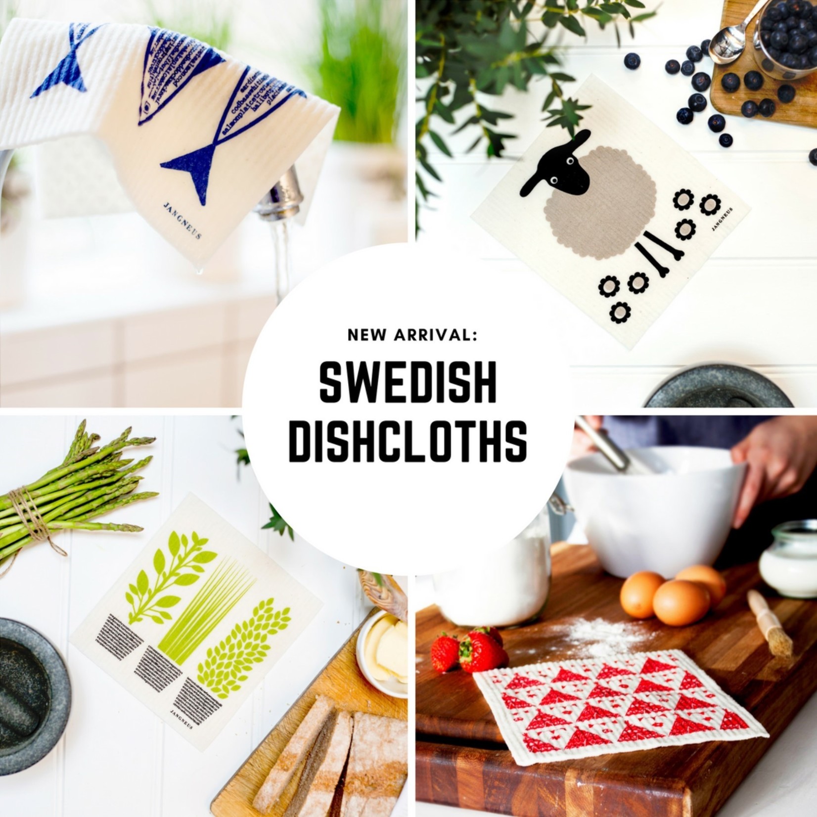 Esthetic Living Swedish Dishcloths